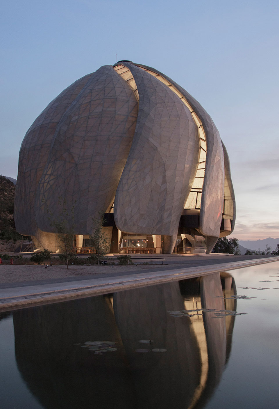 the  villa overlooks dramatic mountainous scenery